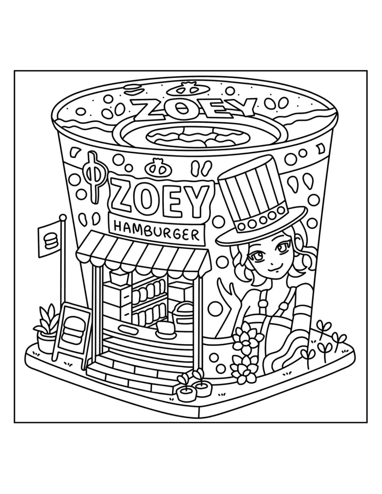 Cozy Corner-style Zoey’s Ramen Shop Kpop Demon hunters