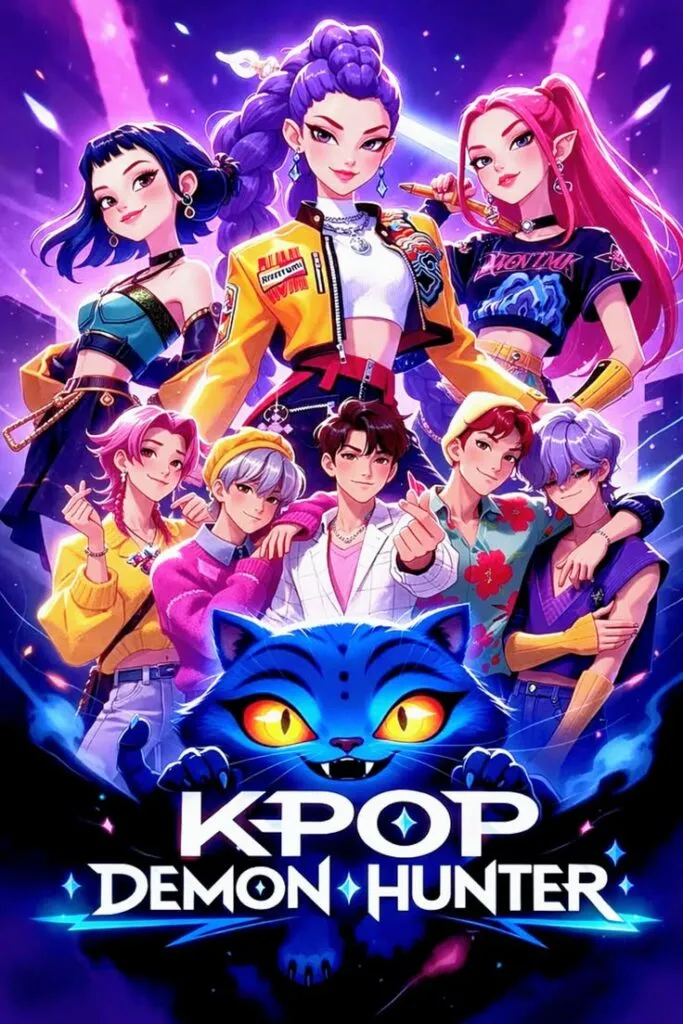 Free KPop Demon Hunters Coloring Pages