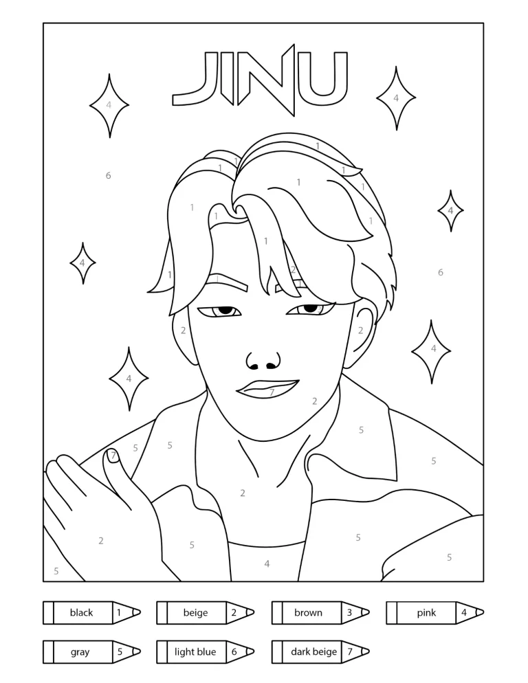 Jinu Color by Number