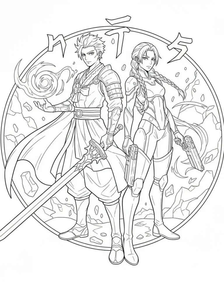 Jinu and Rumi Back-to-Back Battle Ready Kpop Demon hunters