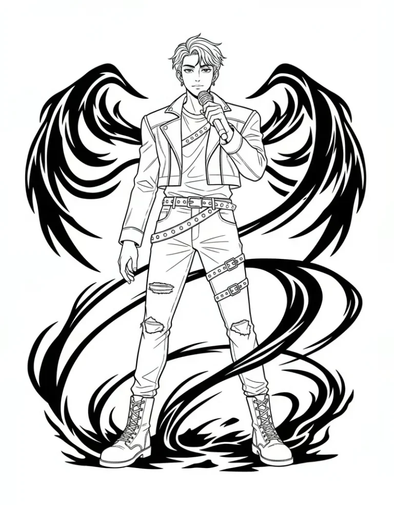 Kpop Demon hunters Jinu Full-Body Demon Hunter Outfit free Page