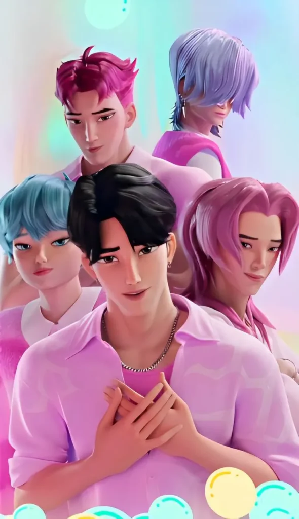 Saja Boys Kpop Demon Hunters Coloring Pages Updated